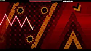 Nine Circles 3 coins My First Hard Demon Geometry Dash