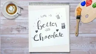 Faux calligraphy for beginners || be the real you