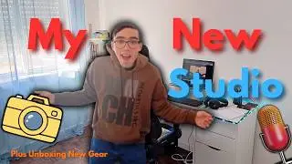 My New Studio (Plus Unboxing New Gear) - PG