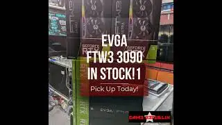 EVGA FTW3 3090 In Stock!1