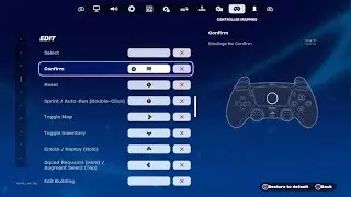 Fortnite unable to bind touchpad as edit