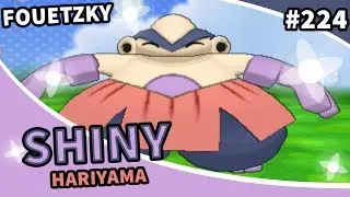 Shiny #224: SHINY HARIYAMA! Pokémon X&Y Friend Safari, 1613 Encounters!
