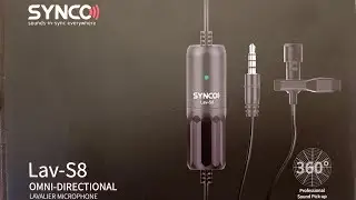 SYNCO Lav-S8 Тестуємо на звук!
