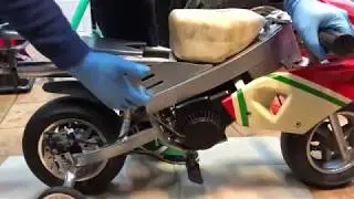 Карманный велосипед не запускается