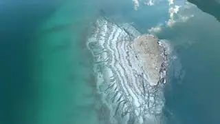 D DRONE IN THE DEAD SEA