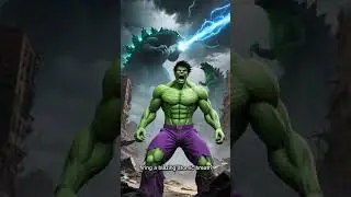 hulk vs two Godzilla fight 😯#cartoon #facts #foryou #wildlife#hulk #hulksmash #viralshorts