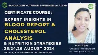 BLOOD REPORT & CHOLESTEROL ANALYSIS & NUTRITION STRATEGIES