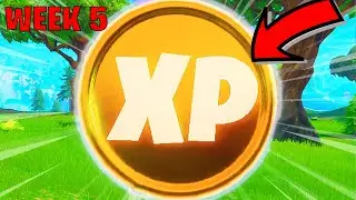 Gold XP coins fortnite week 5 season 4 chapter 2
