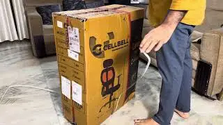 CELLBELL Tauras Lite C100 Mesh Revolving Chair Unboxing & Setup | Pistachio Green