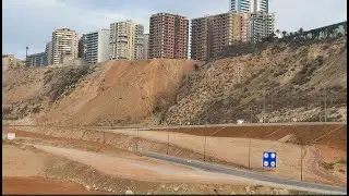 تابعو انطلاق عملية تهيئة الواجهة البحرية عند منفذ ميناء وهران ORAN FRONTSEA ARR