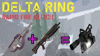 DELTA RING RAPID FIRE GLITCH IN ROBLOX