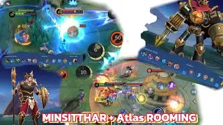 MINSITTHAR +ATLAS #selena #selenaepic #mlbb #proplayer #gameplay #selenagamplay #tank