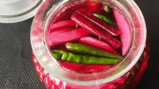 Lebanese Pickle || Shawarma pickle|| How to make shawarma pickle at home || Mixed vegetable pickle