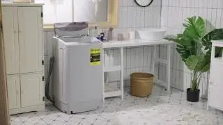 Costway 8 Water Level Portable Compact Washing Machine