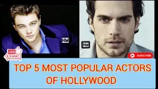 Top 5 most popular actors in Hollywood l Dwayne Johnson l Robert Downey Jr. l Tom Cruise