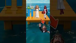 Jesus Is in Danger! Will She Rescue Him or Grab the Money? #jesusquiz