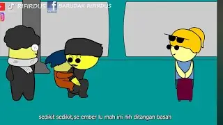 Si sudir berak dicelana (episode si sudir hilang dibandara PART6)