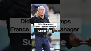 France Football Manager Didier Deschamps #short  #youtubeshorts #fifaworldcup2022