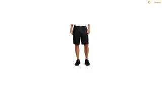 Champion Men's Long Mesh Short With Pockets,Black,Medium