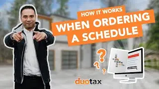 HOW TO ORDER A DEPRECIATION SCHEDULE?