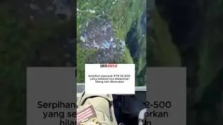 serpihan pesawat ATR 42-500 ditemukan di maros