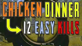 PUBG MOBILE WINNER WINNER CHICKEN DINNER EASY 12 KILLS | #ClashPot