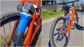 Build a Electric Bike Using Universal tool grinding machine