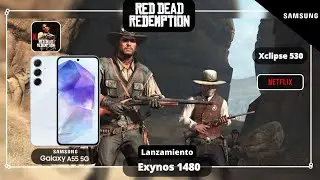 Red Dead Redemption NETFLIX игровой тест на производительность Samsung Galaxy A55 5G (Exynos 1480)!!