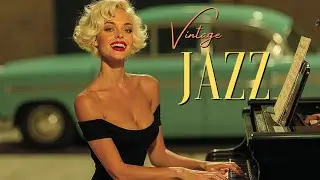 Vintage Jazz Piano Relaxing Swing Melodies for Cafe Vibe | Classic Background Music