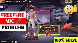 HOW TO SOLVE FREE FIRE MIC 🎤 PROBLEM// FREE FIRE MIC SETTING