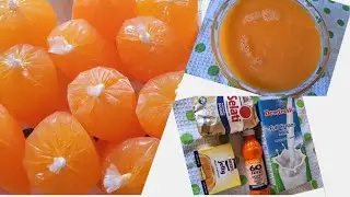 SIXO MILK ICE CANDY || MILKY ICE BLOCKS RECIPE || HOW TO MAKE ICE POPS || ORANGE LOLLY ICE CREAM