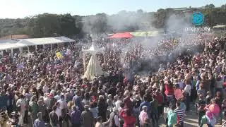 Salida de la Virgen de Luna hacia Pozoblanco