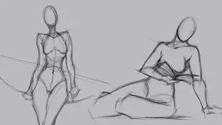 Learning How to Draw the Female Figure &ndash; Gesture & Anatomy Practice