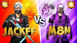 JACK FF  ⚔️  M8N | 1 VS 1 | Full Gameplay 👑 | جاك ضد مستقعدين واحد ضد واحد !!!