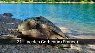 The most beautiful glacial lakes