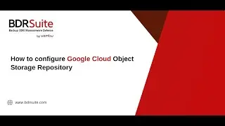 How to configure Google Cloud Object Storage Repository