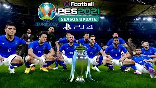 PES 2021 Финал Евро-2020 для PS4
