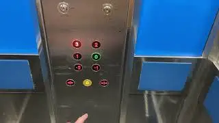 Aurora lift at Poole hospital, pink zone. ￼