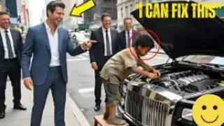 &lsquo;I Can Fix This,&rsquo; the Boy Said &mdash; The Millionaire Laughed&hellip; Until the Unthinkable Happened
