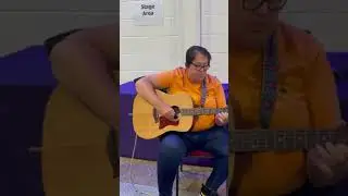 Claudine West Earth Tree Healing Music live  Lincolnshire Well Being Show. June &lsquo;24 #acousticguitar