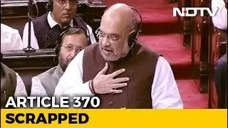 Centre's Kashmir Move Won Support In Rajya Sabha. Watch Key Highlights Here