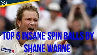Top 5 Insane spin Balls By Shane Warne| Best Spin Balls Of Shane Warne| Best bowling of Shane Warne