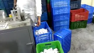 eraser making machine in customer factory