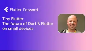 Tiny Flutter: The future of Dart & Flutter on small devices?