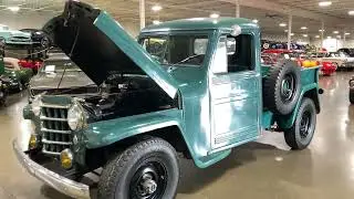 1950 Willys Jeep Pickup in Green