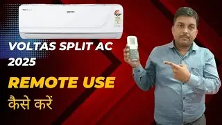 Voltas Split Ac Remote 2025 | how to use Voltas Ac Remote Setting | Full Detail Voltas Ac Remote