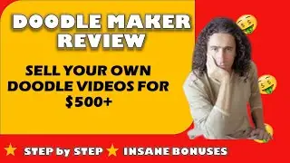 Doodle Maker   Review Demo 🎥DoodleMaker  Review 👉 Make money with Doodle Videos