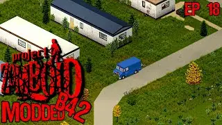 Trailer Park Always Has Goods | Project Zomboid Modded - Build 42 - High Population