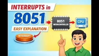 Interrupts in 8051 Microcontroller | Full Explanation with Example