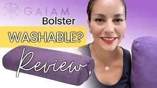 Gaiam Yoga Bolster REVIEW | Why It Changed My Practice Forever #yoga